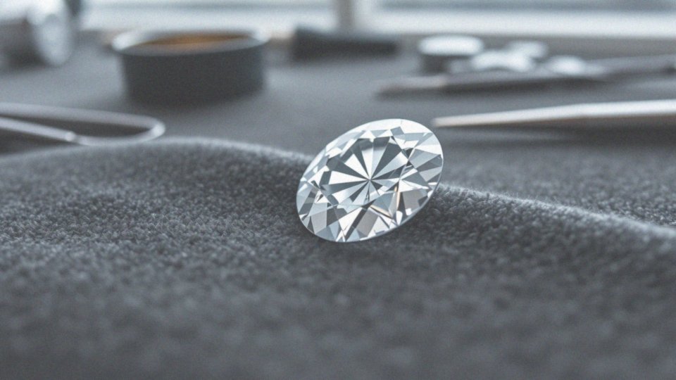 Jakie znaczenie ma blask diamentu w odróżnianiu go od cyrkonii?