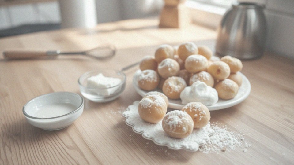 Co to jest przepis na mini pączki z serka homogenizowanego?