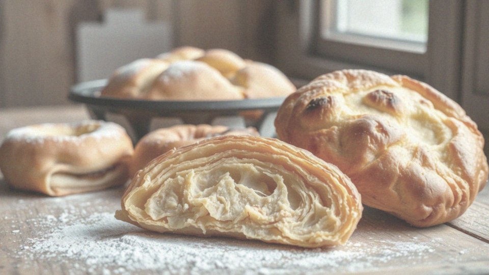 Jakie są różne rodzaje ciasta półfrancuskiego?