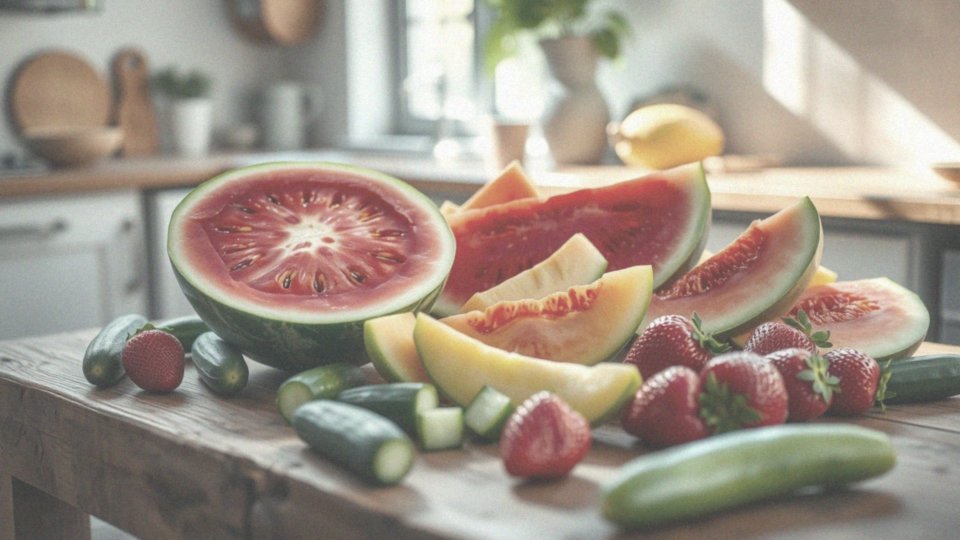 Jakie inne owoce mogą być porównywane z arbuzem pod względem zdrowotnym?