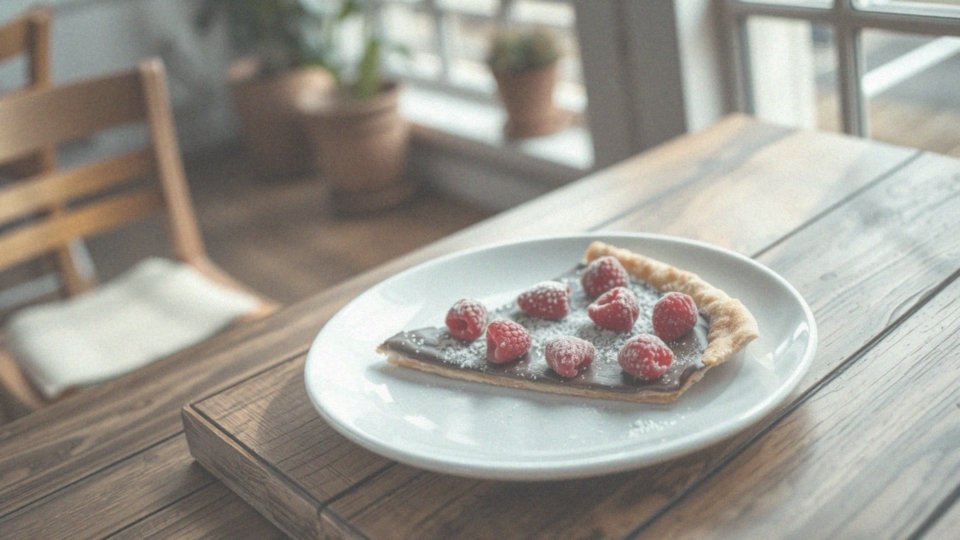 Dlaczego pizza czekoladowa jest idealna na przekąskę?