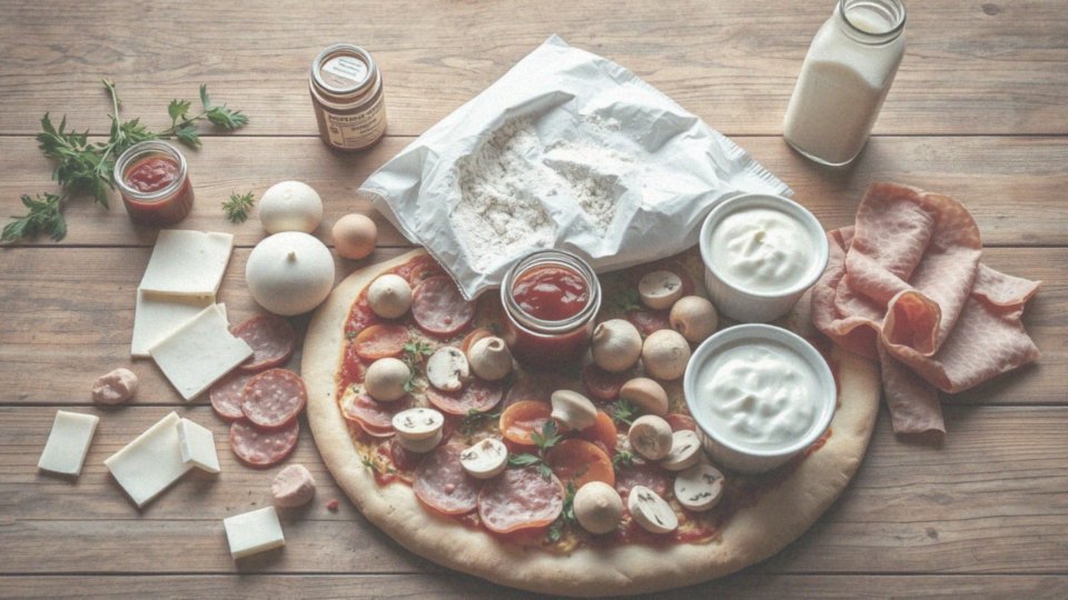 Jakie składniki znajdują się w pizzy Guseppe?