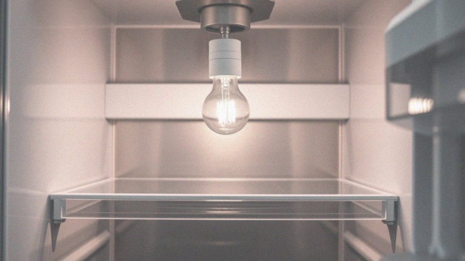 Jak powinienem montować lampę w lodówce?