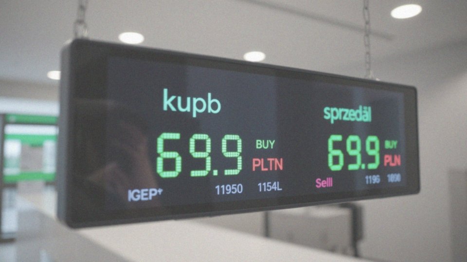 Jakie są oferty kupna i sprzedaży GBP?