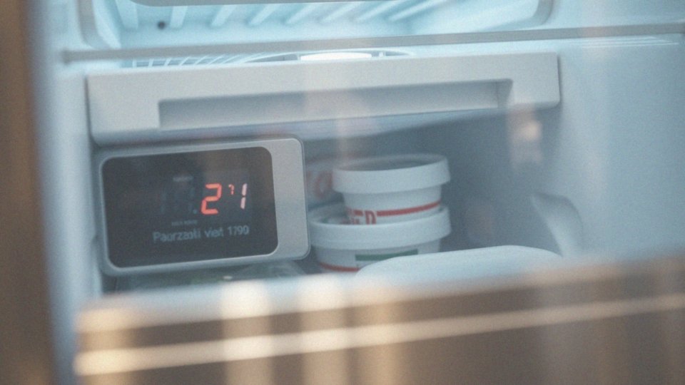 Co oznacza alarm temperatury w komorze zamrażarki?