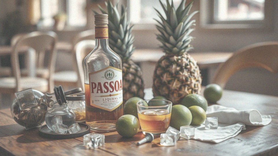 Jakie składniki tworzą koktajl Passoa Drink?