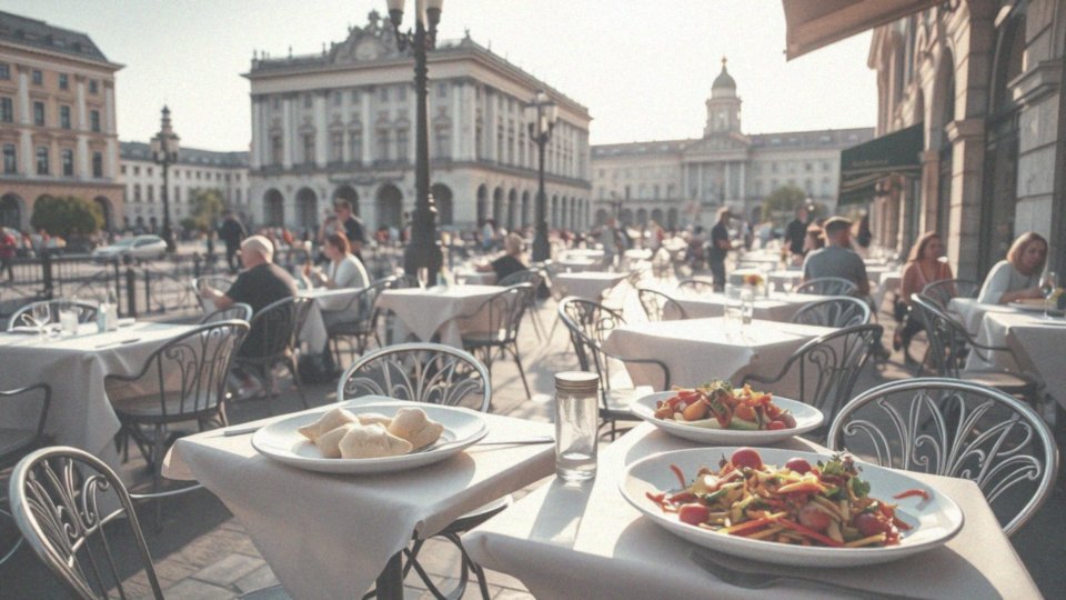 Dlaczego restauracja przy placu Konstytucji jest popularna wśród turystów?