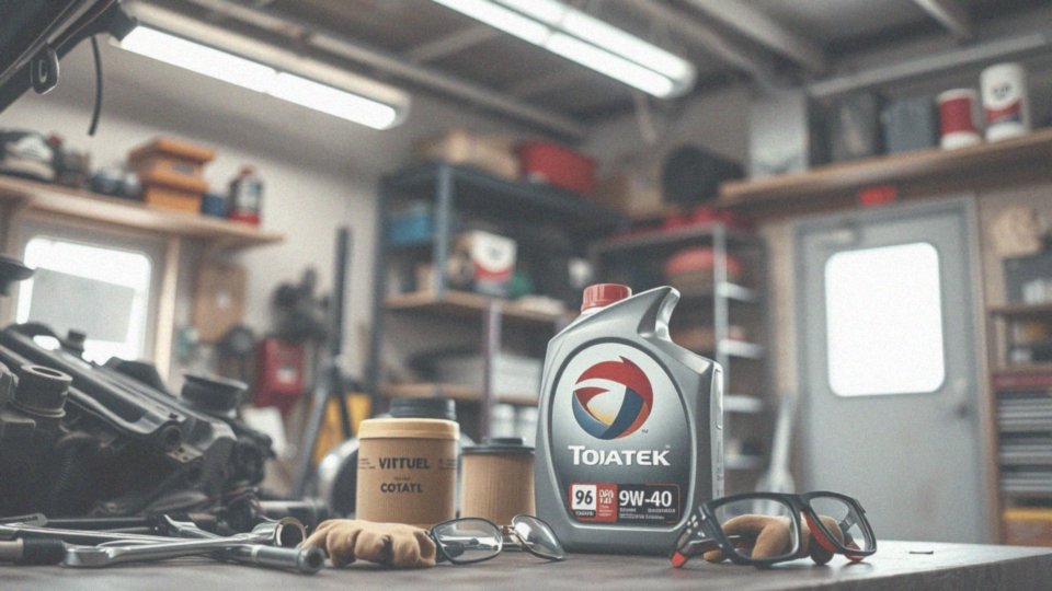 Jakie są zasady bezpieczeństwa związane z olejem Total Quartz 9000 5W-40?
