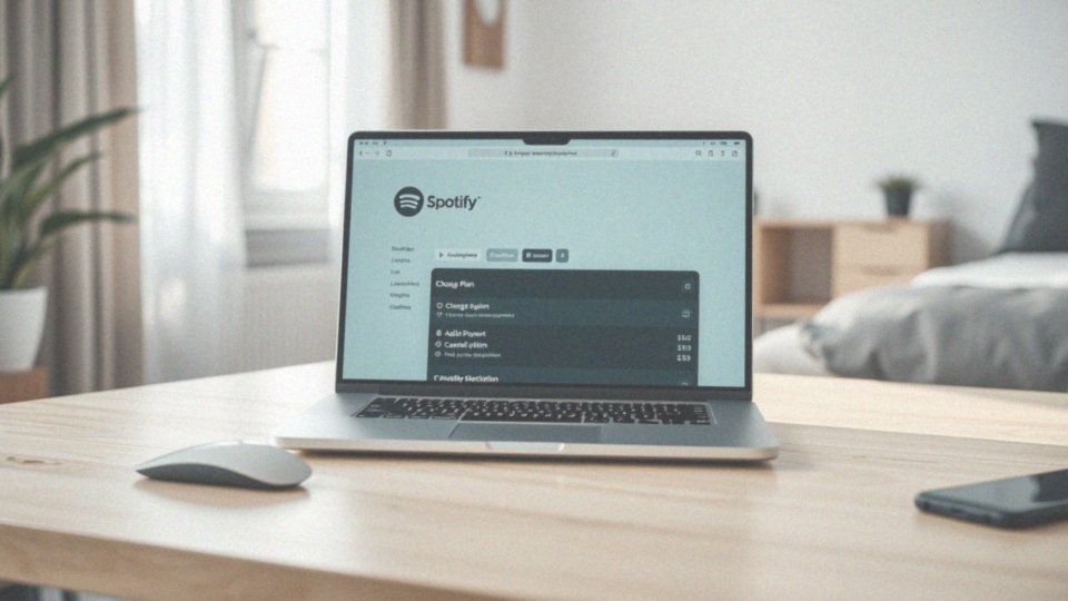 Jakie opcje dostępne są w sekcji zarządzania swoim planem?