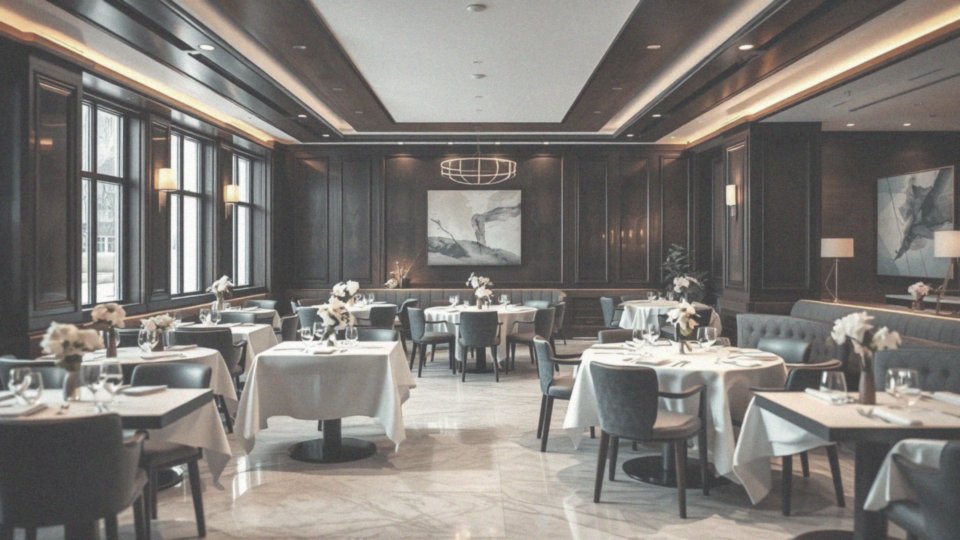 Jakie wnętrze ma restauracja Marszałkowska?