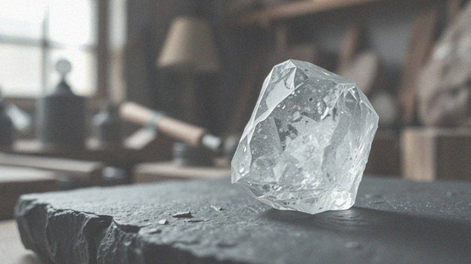 Jakie właściwości charakteryzują nieoszlifowany diament?