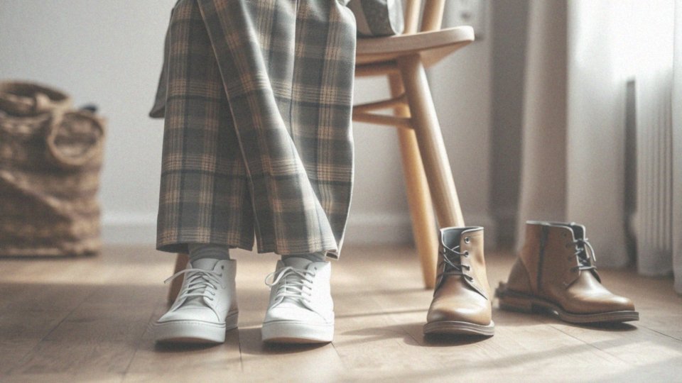Jakie buty do spodni w kratę zapewniają casualowy styl?