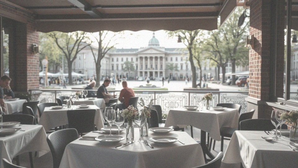 Jaką kuchnię oferuje restauracja przy placu Konstytucji?