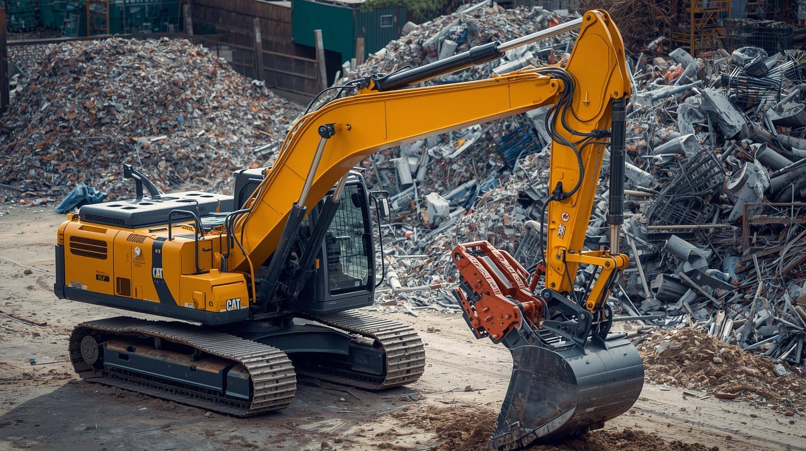 Koparka jako mobilne centrum recyklingu: rola młotów i łyżek